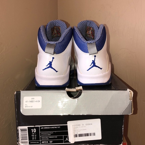 Air Jordan 10’s (Retro TXT) - Picture 6 of 6